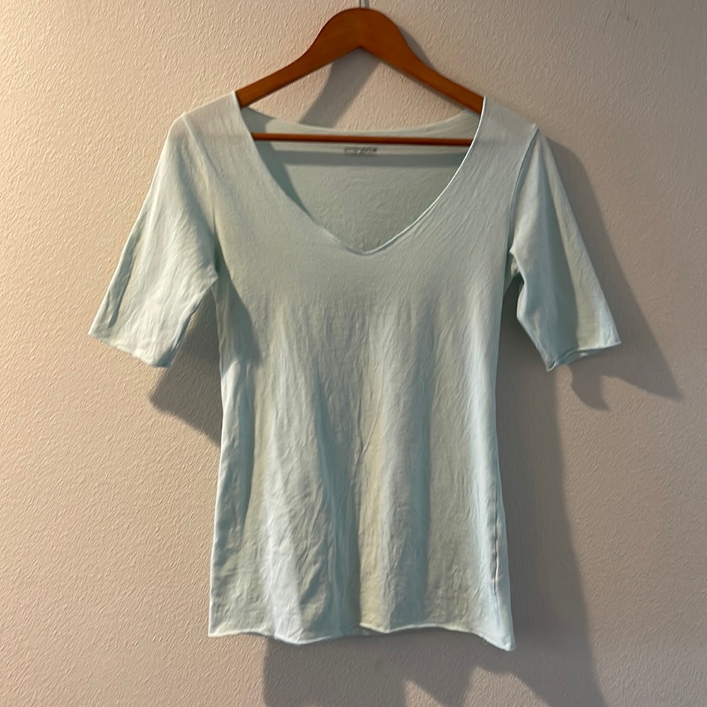 Hard Tail short sleeve. Sky Blue.  Small.